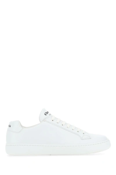 Shop Church's Man White Leather Boland S Sneakers