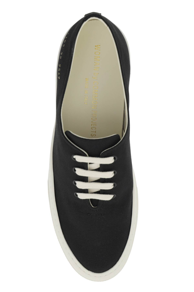 Shop Common Projects Canvas Sneakers Women In Black