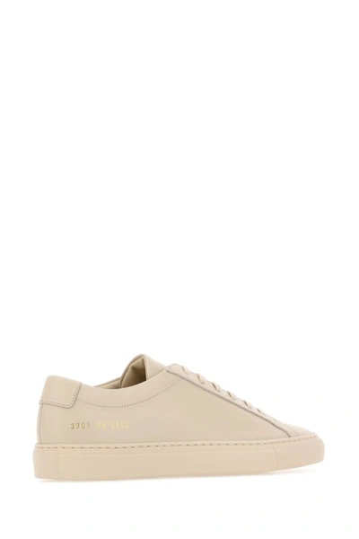 Shop Common Projects Woman Skin Pink Leather Original Achilles Sneakers In Cream