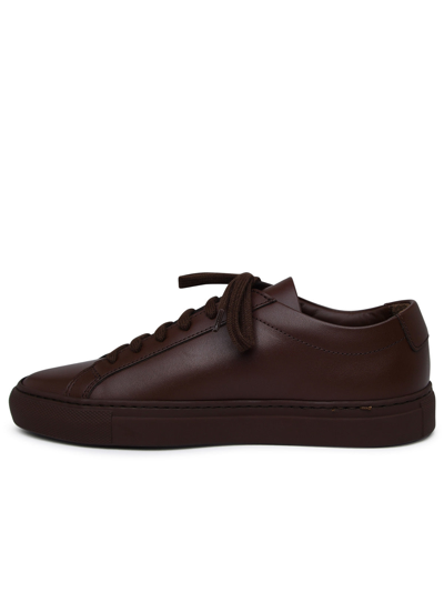 Shop Common Projects Woman Sneaker Achilles Low In Brown