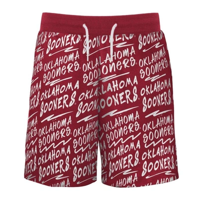Shop Outerstuff Youth Crimson Oklahoma Sooners Super Shorts