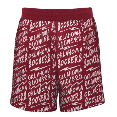 Shop Outerstuff Youth Crimson Oklahoma Sooners Super Shorts