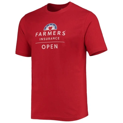 Shop Ahead Red Farmers Insurance Open Pembroke Dress T-shirt