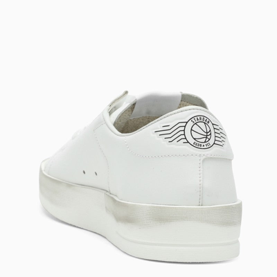 Shop Golden Goose Deluxe Brand White Stardan Sneakers Men