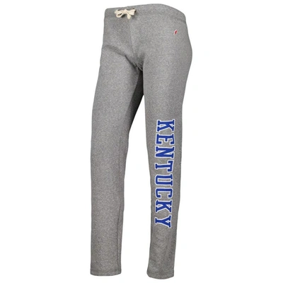 Shop League Collegiate Wear Heather Gray Kentucky Wildcats Victory Springs Tri-blend Jogger Pants