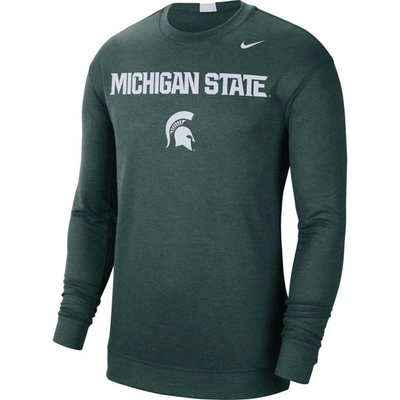 Shop Nike Green Michigan State Spartans 2021/22 Basketball Team Spotlight Performance Long Sleeve T-shirt