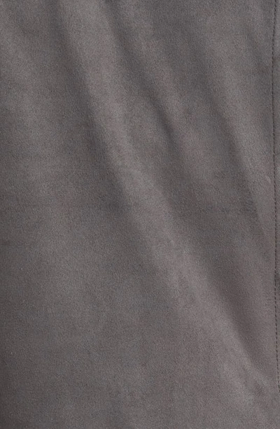 Tommy Bahama Salina Sands Faux Suede Jacket In Forged Iron