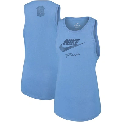 Shop Nike National Team Futura Tank Top In Blue