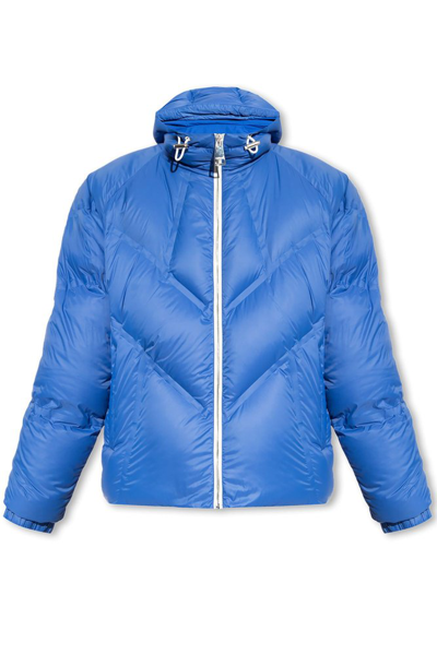 Shop Khrisjoy Quilted Zip In Blue