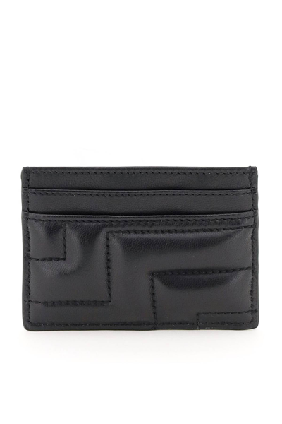 Shop Jimmy Choo Quilted Nappa Leather Card Holder Women In Black