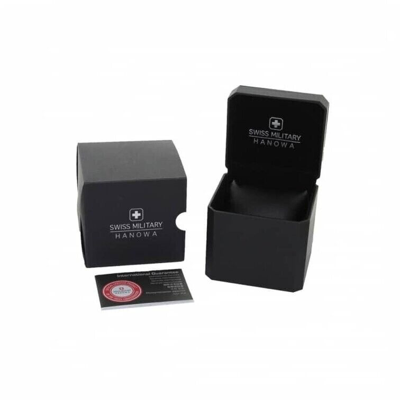 Pre-owned Swiss Military Hanowa Swiss Made Mens Watch City Hawk Gmt Dual Time Smwgh2100904