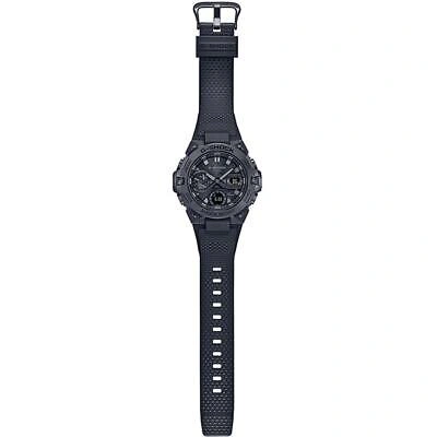 Pre-owned Casio Gst-b400bb-1ajf G-shock G-steel Wrist Watch Men Black Gshock
