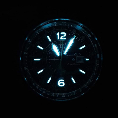 Pre-owned Citizen Blue Angels Promaster Nighthawk Eco-drive Blue Dial Men's Watch