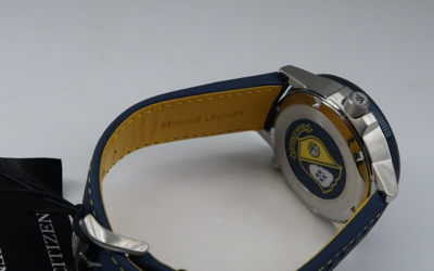 Pre-owned Citizen Blue Angels Promaster Nighthawk Eco-drive Blue Dial Men's Watch