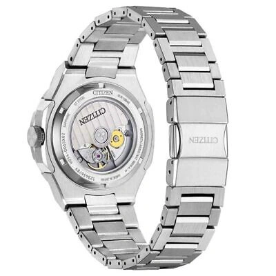 Pre-owned Citizen Silver Mens Analogue Watch Series 8 Gmt Nb6031-56e