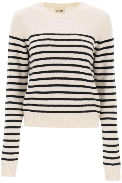 Shop Khaite Sailor Sweater In Cashmere