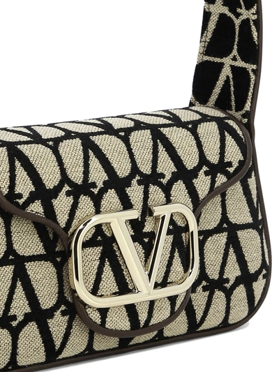 Shop Valentino Garavani Locò Toile Iconographe Handbag