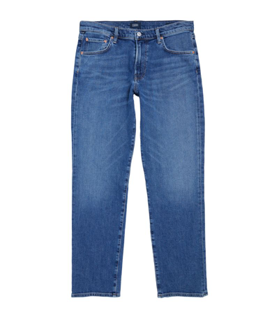 Shop Citizens Of Humanity Straight Elijah Jeans In Blue