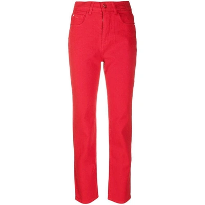 Shop Kiton Pants In Red