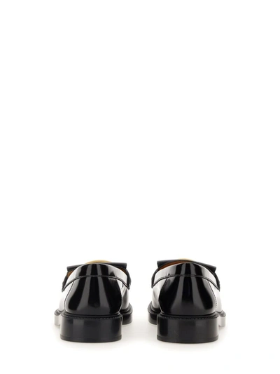 Shop Tod's Moccasin T Timeless In Black