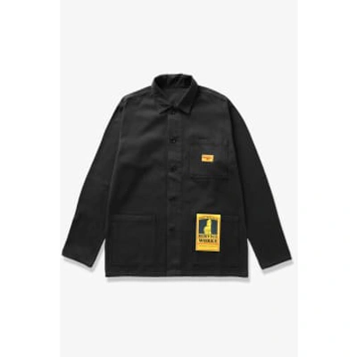 Shop Service Works Coverall Jacket In Black