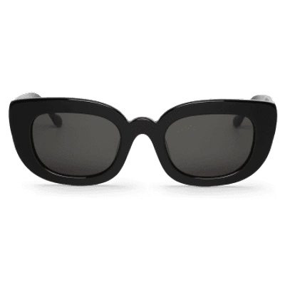 Shop Mr Boho Black Shumikita Sunglasses With Classical Lenses