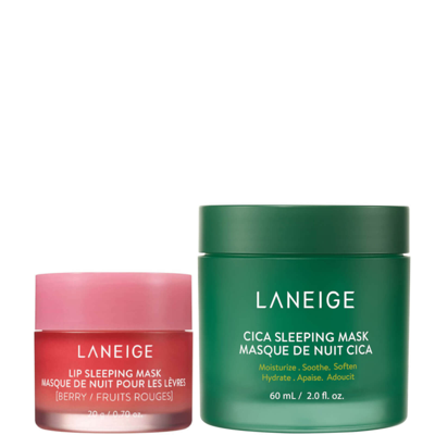 Shop Laneige Beauty Sleep Essentials Face And Lip Sleeping Mask Duo