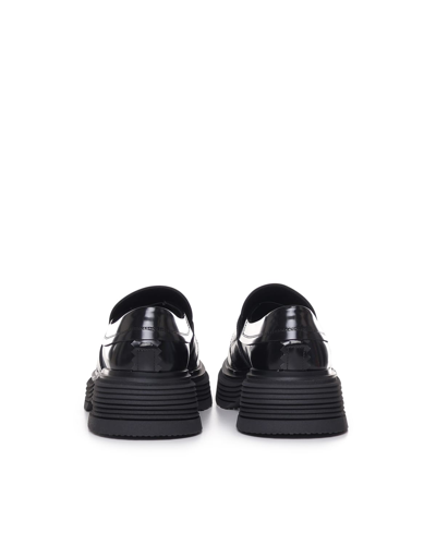 The Antipode College Moccasin In Black