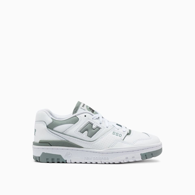 Shop New Balance 550 Sneakers Bbw55obg In White