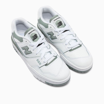 Shop New Balance 550 Sneakers Bbw55obg In White