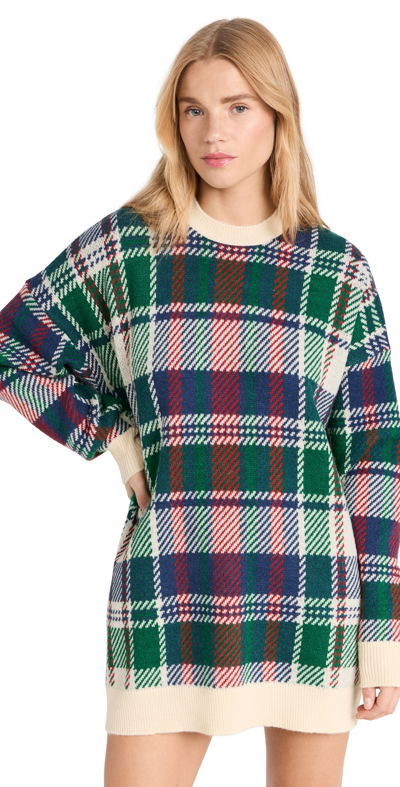 Shop Show Me Your Mumu Ember Tunic Dress Holiday Plaid In Holiday  Plaid
