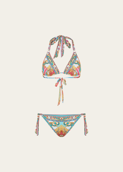 Shop Camilla Sail Away With Me Two-piece Bikini Set