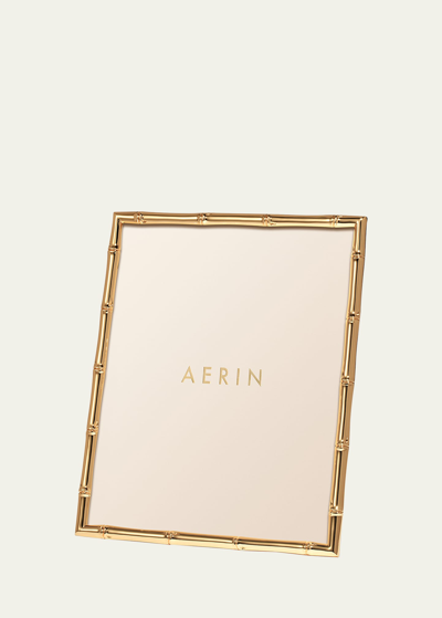 Shop Aerin Ava Bamboo Picture Frame, 8" X 10" In Gold