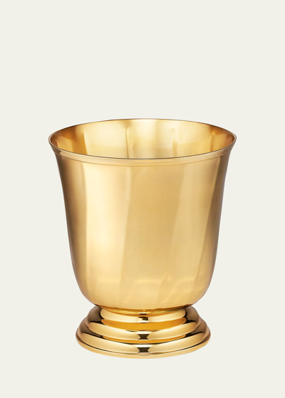 Shop Aerin Vita Ice Bucket In Gold