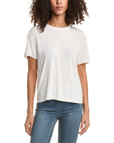 Shop Saltwater Luxe Crewneck T-shirt In White