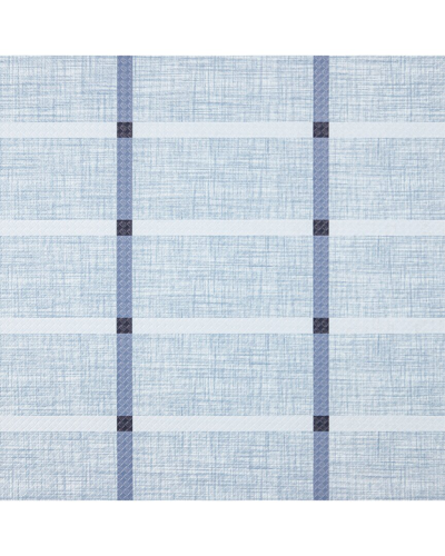 Shop Town & Country Basics Comfort Windowpane Plaid Anti Fatigue Mat In Blue