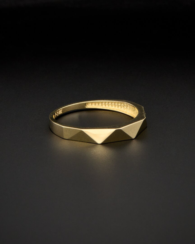 Shop Italian Gold 14k  Tapered Ring