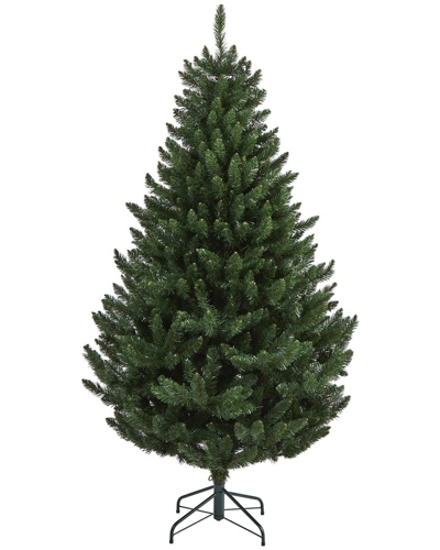 Shop Nearly Natural 6ft Northern Rocky Spruce Artificial Christmas Tree In Green