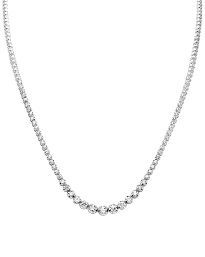 Shop Meira T 14k 4.40 Ct. Tw. Diamond Tennis Necklace