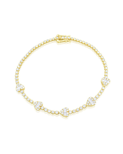 Meira T 14k 1.70 Ct. Tw. Diamond Tennis Bracelet