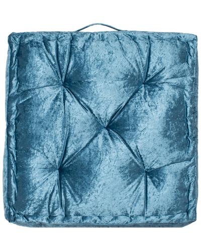 Shop Safavieh Belia Floor Pillow In Blue