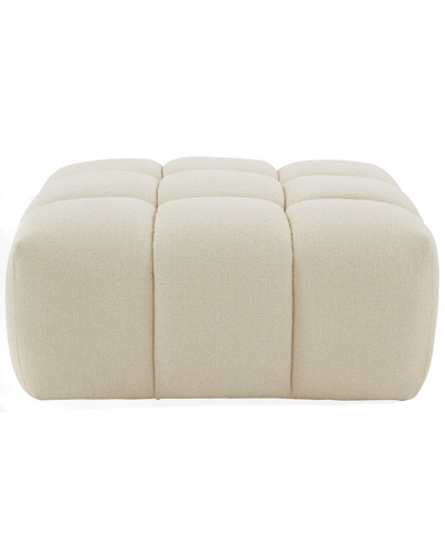 Shop Safavieh Couture Petryna Boucle Tufted Ottoman