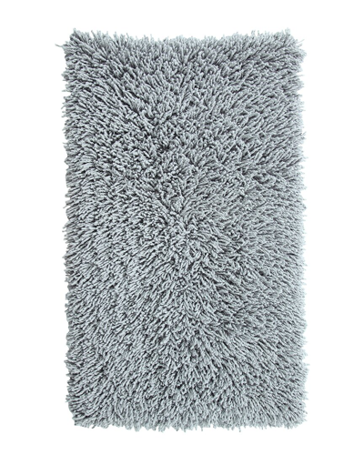 Knightsbridge Melbourne Bath Rug In Silver