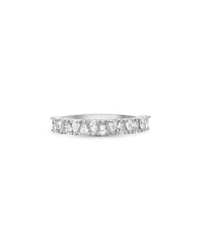Shop Forever Creations Usa Inc. Forever Creations 14k 0.73 Ct. Tw. Diamond Half-eternity Ring
