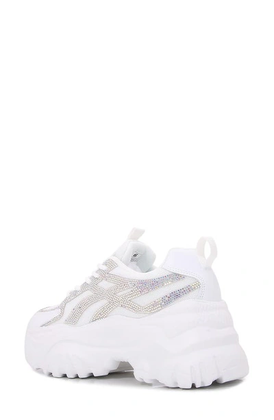 Shop Berness Hanna Chunky Sneaker In White