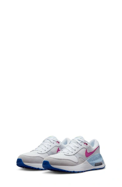 Shop Nike Air Max Systm Sneaker In White/ Fuchsia