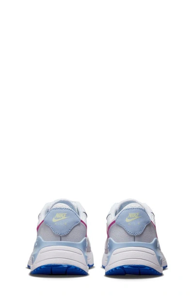 Nike Air Max Systm Sneaker In White/ Fuchsia