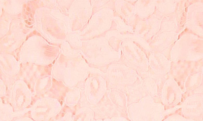 Shop Zunie Kids' Floral Lace Cotton Blend Dress In Blush