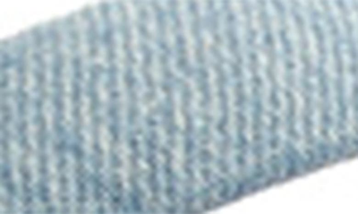 Schutz Womens Adjustable Denim Platform Sandals In Blue/ Summer Jeans