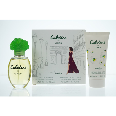 Shop Gres Ladies Cabotine Gift Set Fragrances 7640171193496 In Green